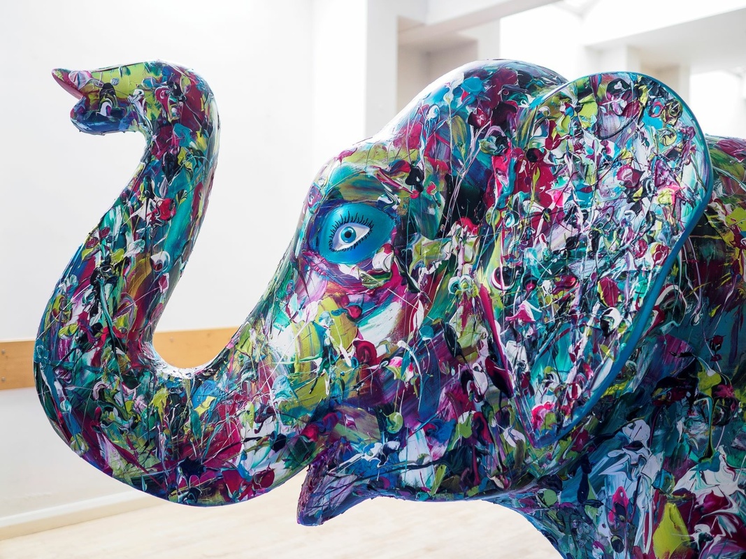 Jackson elephant sculpture