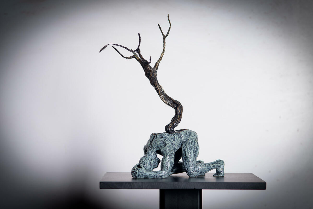 'Untitled', Limited Edition Bronze Sculpture by Ed Elliott