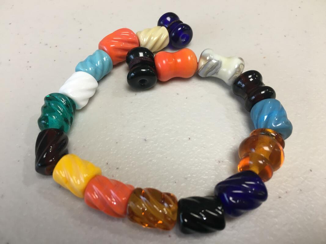 Viking Re-enactment beads