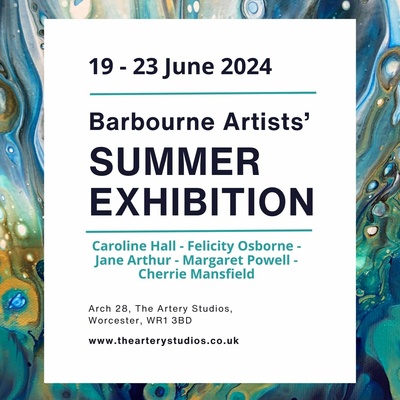 Barbourne Artists' Summer Exhibition promotional poster