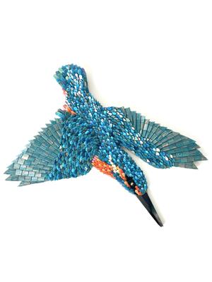 Dazzling Kingfisher mosaic