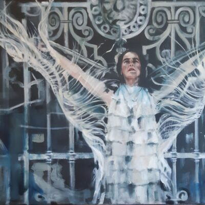 Sara Lightning - Al Alba, oil on canvas, 45 x 60 cm