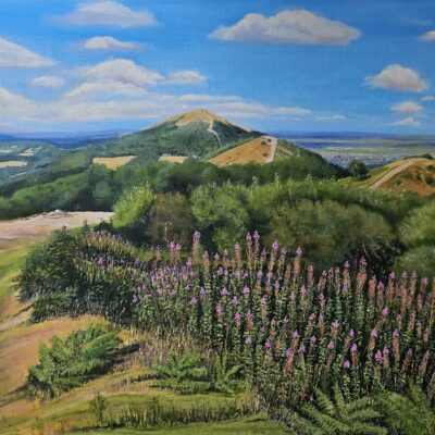 Gilly Hancock - Walking the Ridge in summer