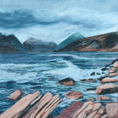 Bren Henderson - Elgol, Skye. Pastel on paper