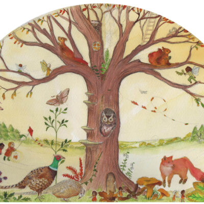 Stephanie Green Autumn Illustration