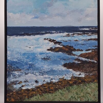 Claire Pritchard - Looking east from Brough of Birsay