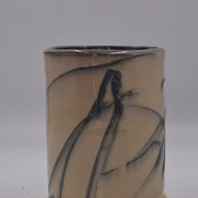 Claire Pritchard - Blue design tall jar