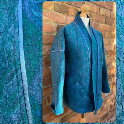 Carol Dash - Nuno felted jacket