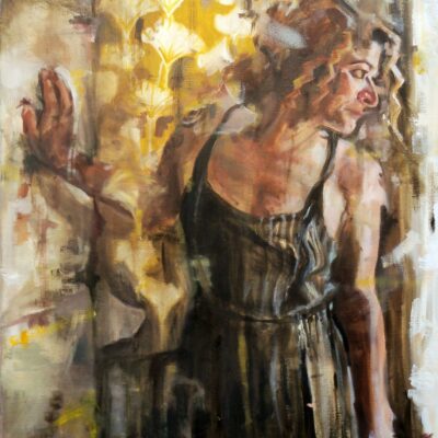 Sara Lightning - A Lyrical Dissolution, oil on canvas, 76 x 60 cm
