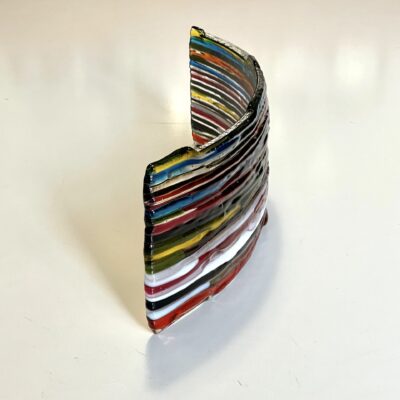 Adam Hussain - Overlay - Light Catcher - Kiln-formed Glass - Multi Colours