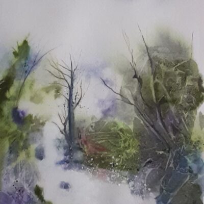 Jean Croft - After the Flood.  Watercolour