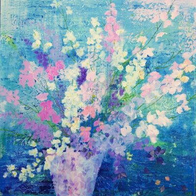 Susan Birth - Confetti Flowers - one of the prizes in Bevere Gallery's Charity Draw on 28 March 2026