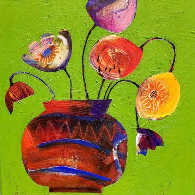 Diane Shorleson - Blue Striped Jug