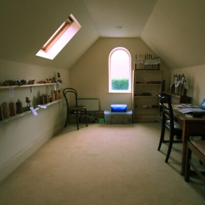 Derek Ruskin - Bunksy Wood display area Bishampton