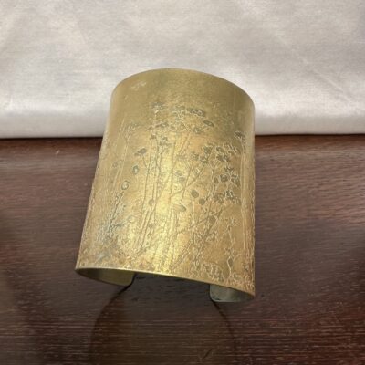 Alison Tidmarsh - Croquet Border Cuff, Silversmithing Techniques