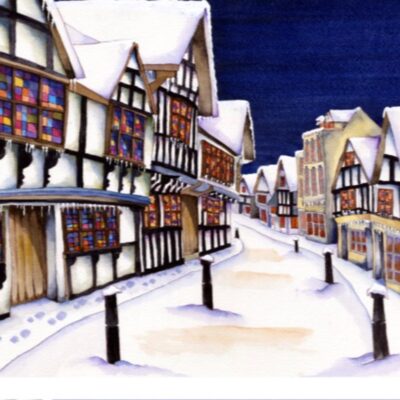 Josephine Lloyd - Worcester in the snow