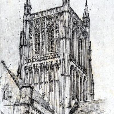 Reuben Heath Worcester Cathedral: Line