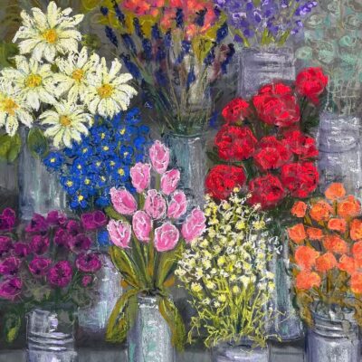 Moira Savage - Flower Shop in Pastels Moira Savage