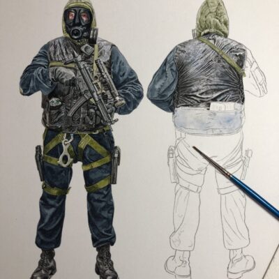 Dick Delingpole - SAS Embassy Siege soldier. In progress.