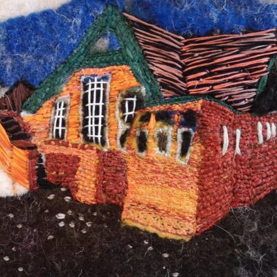 Julie Lloyd Owen - Hand embroidery on felt