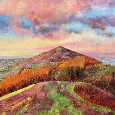 Anna Cumming Winter Sun, Malverns