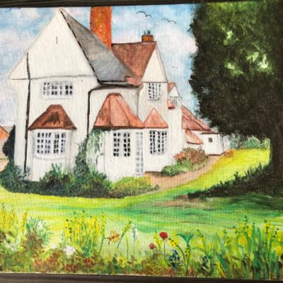 Rashu Brauchli - Our House-watercolour