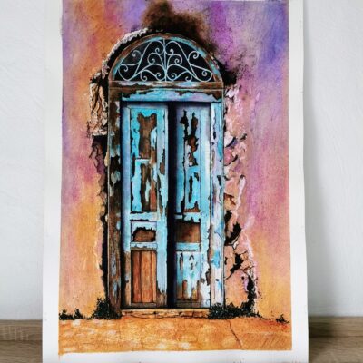 Jo Morris - Weather Worn - Watercolour