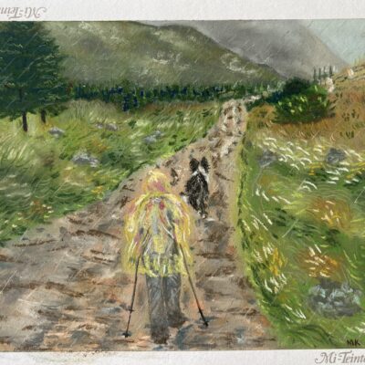 Melida Kirkup - Soft pastel painting