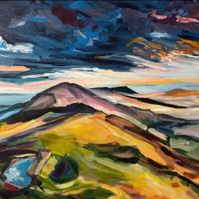 Caroline Hall - Dramatic hills