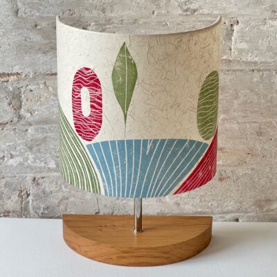Sarah Walker - Handprinted half lamp