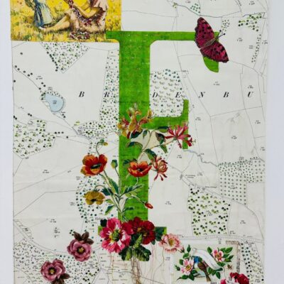 valleri jillard - Mixed media F for Flora