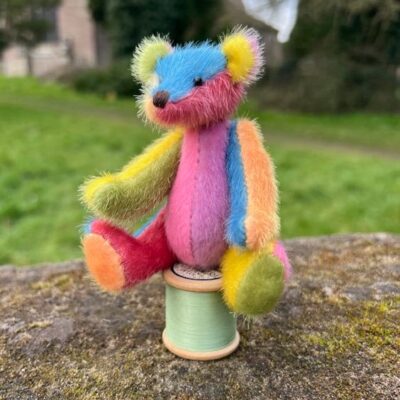 Jacqueline Berry - Rainbow Mohair Bear