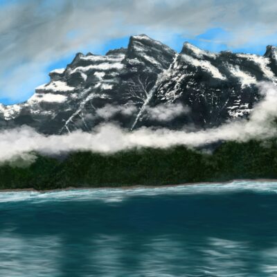 Julia Williams - Lake Minnewanka in July