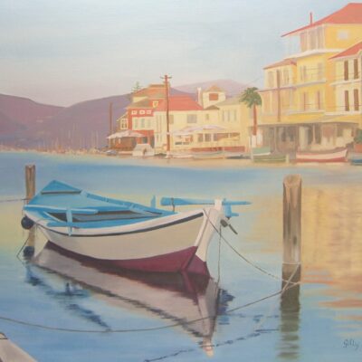 Gilly Hancock - Lefkada Canal, Greece