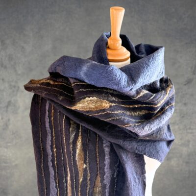Louise Hancox - Moondance Handmade Nuno Felt Wrap