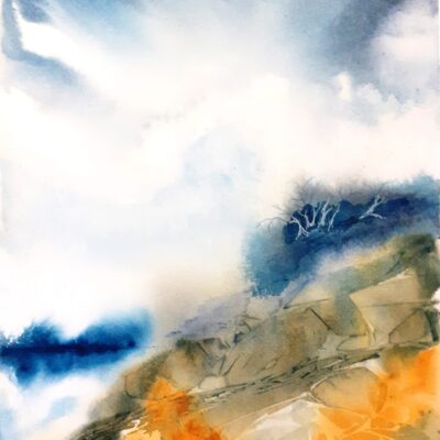 Jean Croft - Spirit of Autumn.  Watercolour