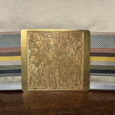 Alison Tidmarsh - Summer Meadow Brass Belt, Silversmithing Techniques