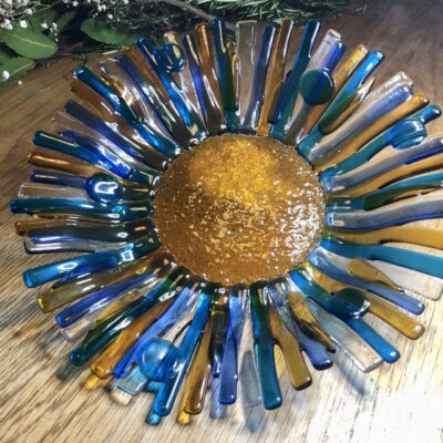 Anita Ruiz - Sunflower in blues