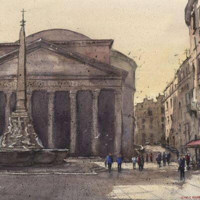 Chris Broad - The Pantheon; A stroll through Rome