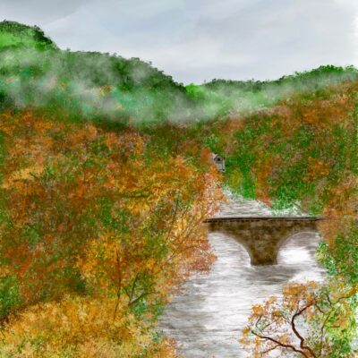 Julia Williams - View from Pontcysyllte Viaduct