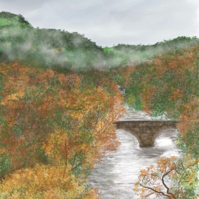 Julia Williams - View from Pontcysyllte Viaduct