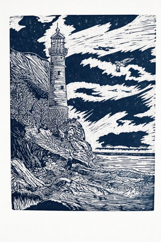 Lighthouse in the Storm