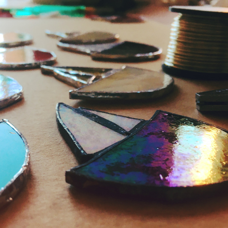 Stained Glass Boats