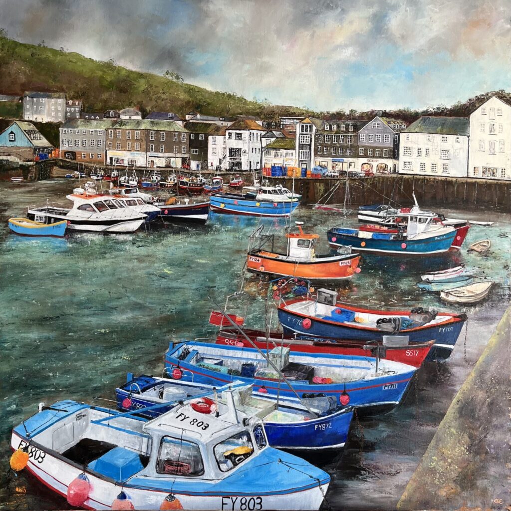 Rooftops, St Ives harbour