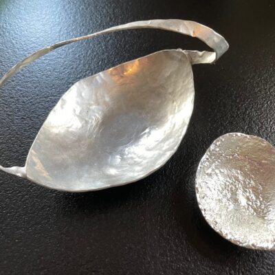 Artwork by Ian Cooper: Pewter Bowls