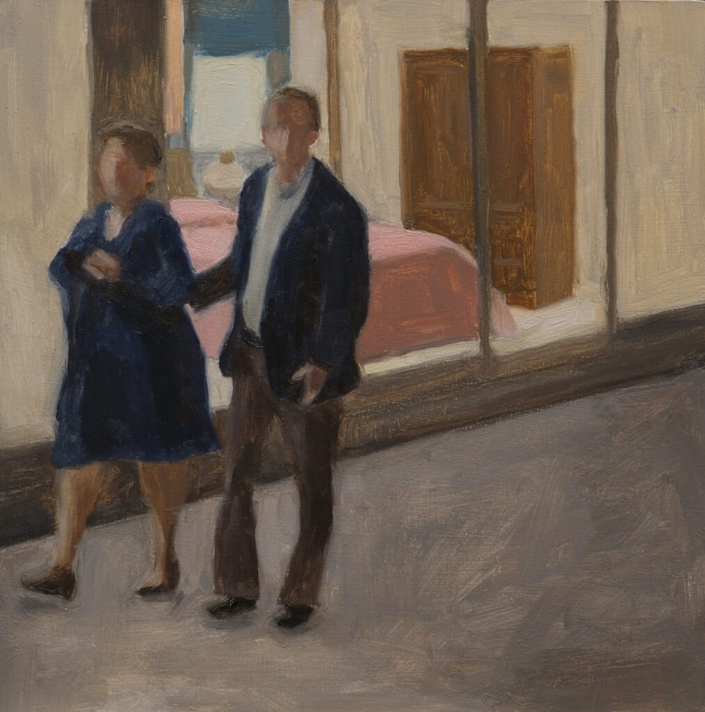 8x8 inches oil on panel 2025