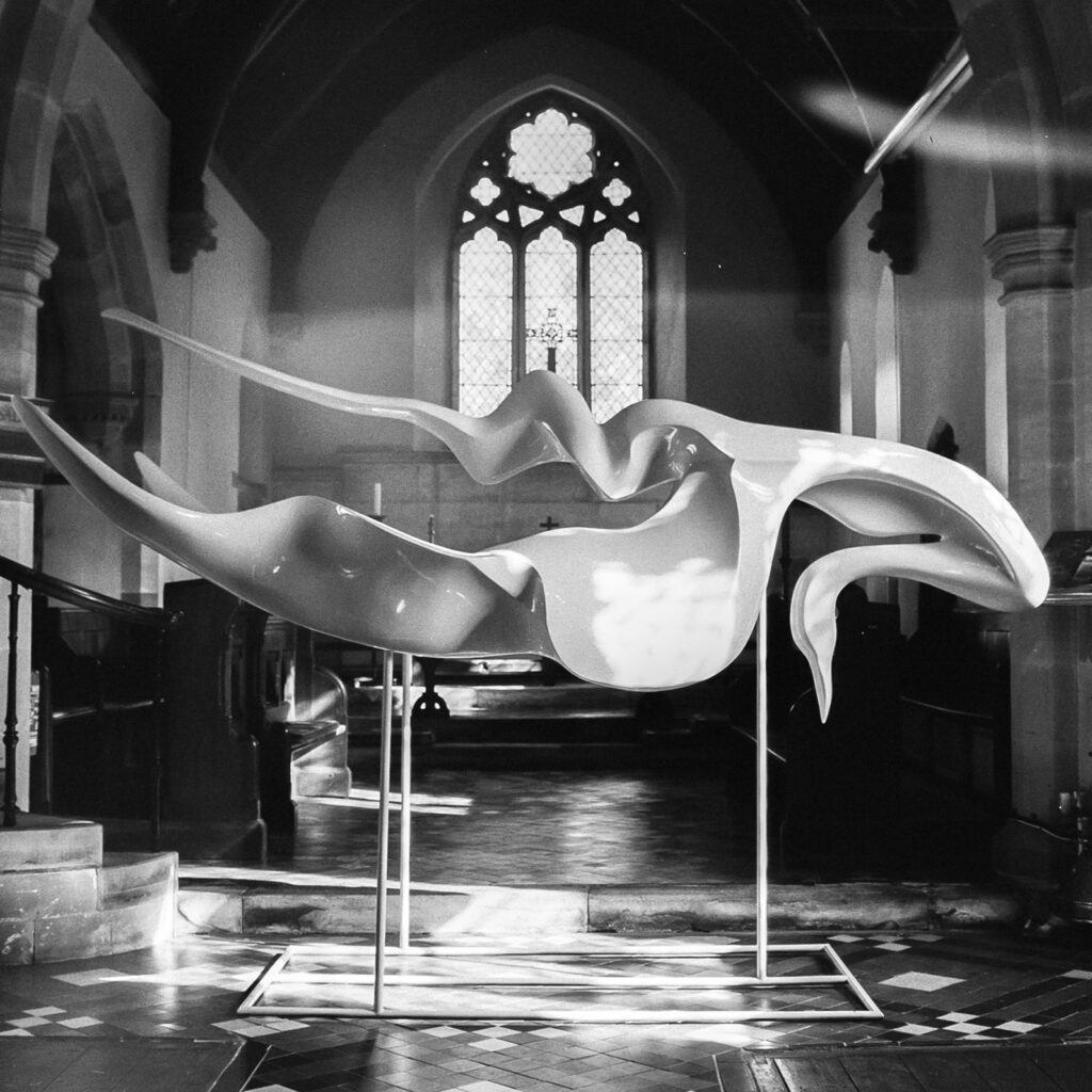 'SO IT IS, THERE IT GOES' FIBREGLASS, STEEL, 3300 X 2300 X 1800MM, 2026