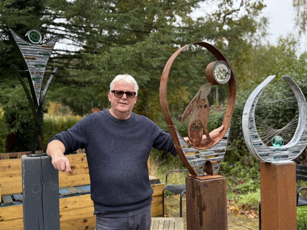 Paul Burton and his creations