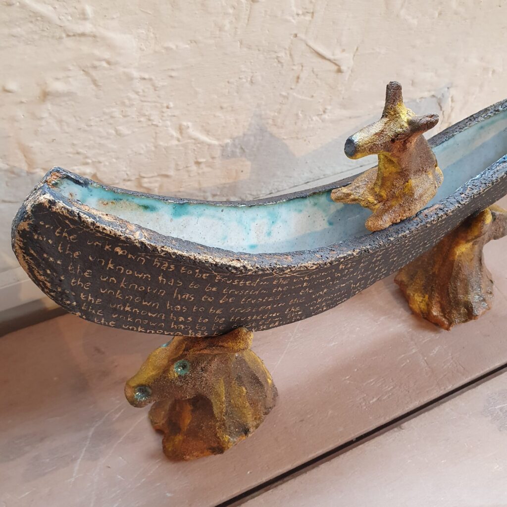 Wild Things (the unknown has to be trusted) - Ceramic Sculpture