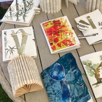 The Art of Handmade Books: Stitch Your Own 'Sketchbook' with Mixed Materials, Texture, Paper, Personal Expression.